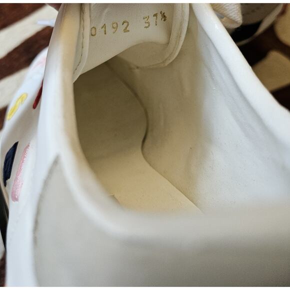 Stella McCartney Sneak-Elyse Monogram Platform Sneakers Sz 37.5 US 7.5 - Picture 6 of 11